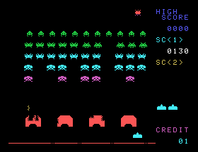 Space Invaders Collection Pack Demo Screenshot 1